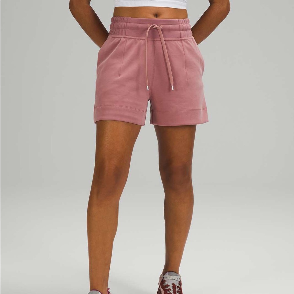 Lululemon Soft Ambitions High-Rise Short 4” Spiced Chai Sz 6